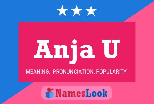 Anja U Name Poster