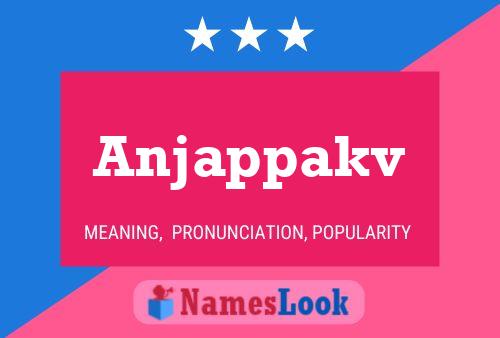 Anjappakv Name Poster