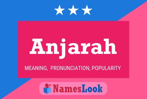 Anjarah Name Poster