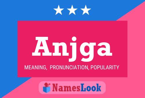 Anjga Name Poster