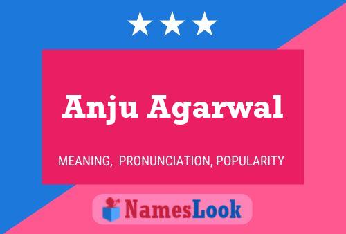 Anju Agarwal Name Poster