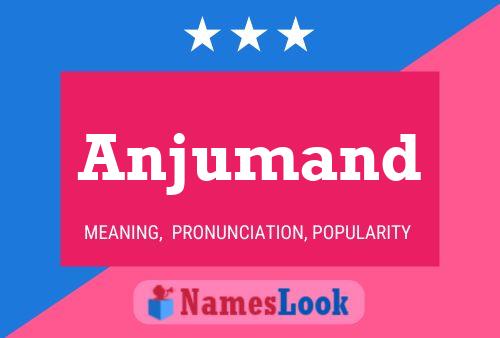 Anjumand Name Poster