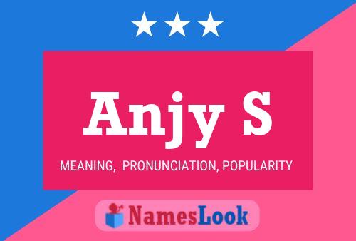 Anjy S Name Poster