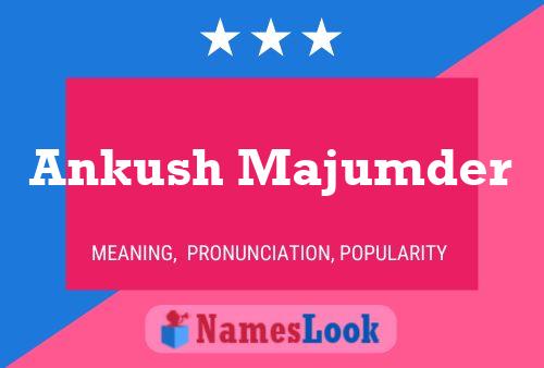 Ankush Majumder Name Poster