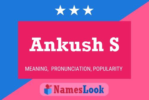 Ankush S Name Poster