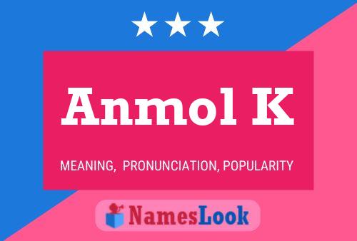 Anmol K Name Poster