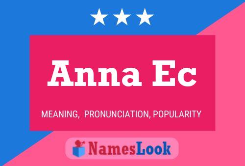 Anna Ec Name Poster