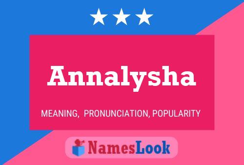 Annalysha Name Poster