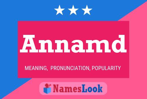 Annamd Name Poster