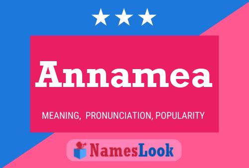 Annamea Name Poster