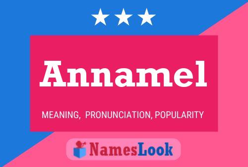 Annamel Name Poster