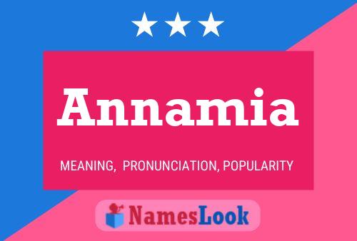 Annamia Name Poster