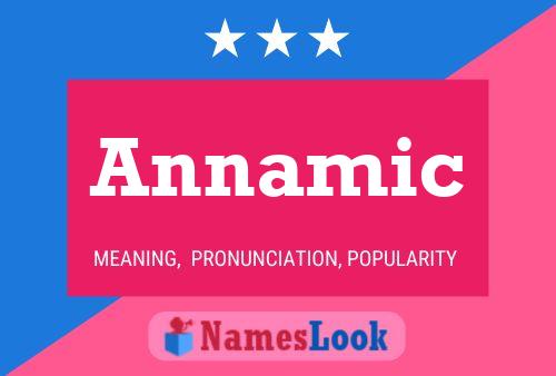 Annamic Name Poster