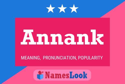 Annank Name Poster