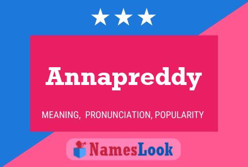 Annapreddy Name Poster