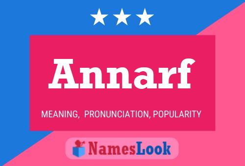 Annarf Name Poster