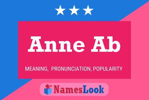 Anne Ab Name Poster