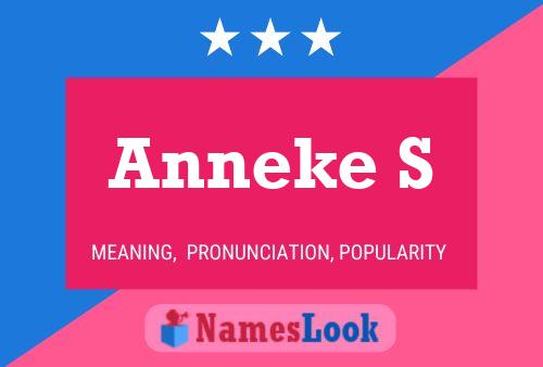 Anneke S Name Poster