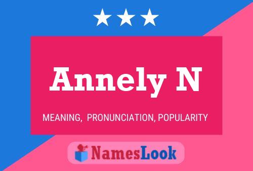 Annely N Name Poster