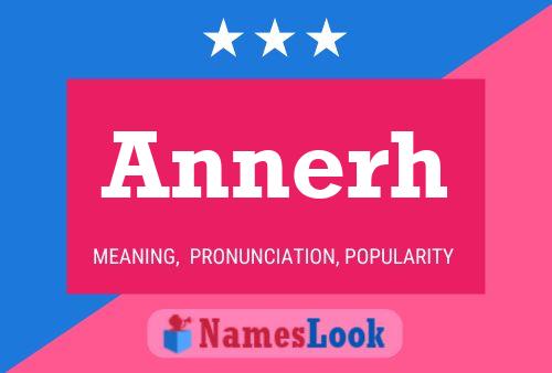 Annerh Name Poster