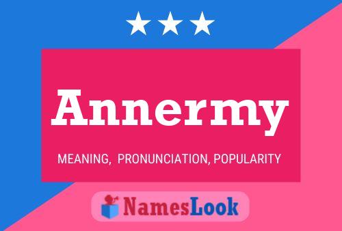 Annermy Name Poster