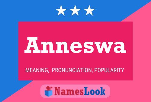 Anneswa Name Poster