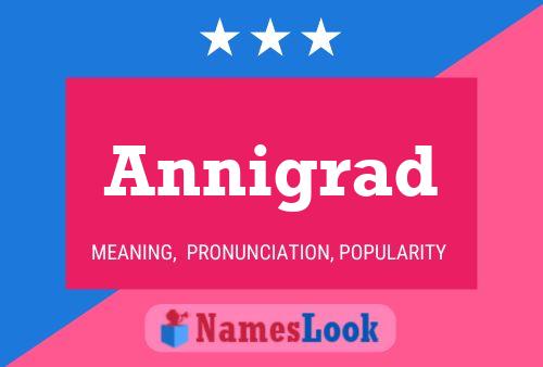 Annigrad Name Poster