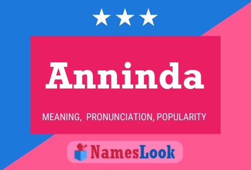 Anninda Name Poster