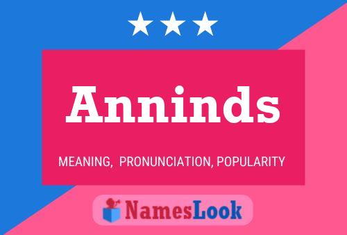 Anninds Name Poster