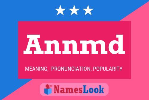 Annmd Name Poster