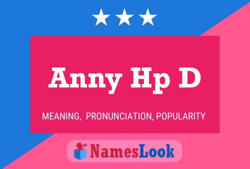 Anny Hp D Name Poster