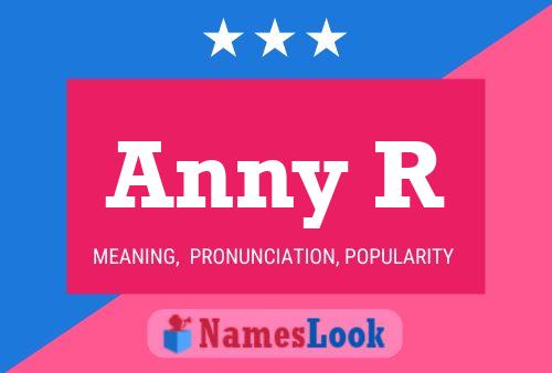 Anny R Name Poster