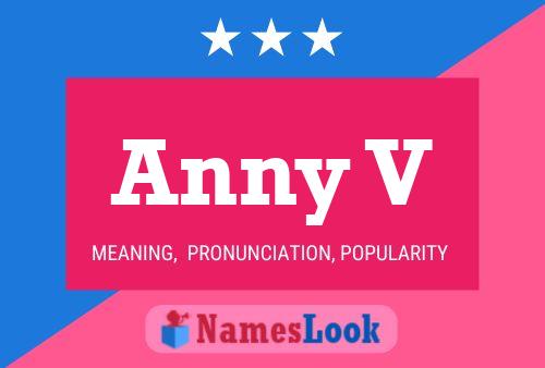 Anny V Name Poster