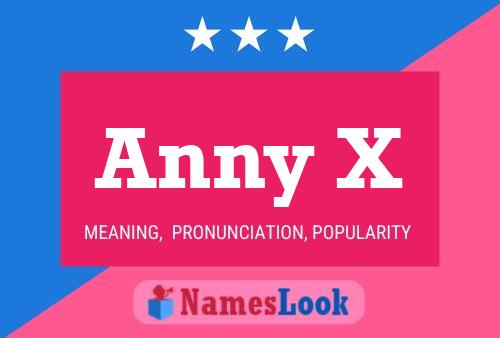 Anny X Name Poster