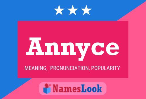 Annyce Name Poster