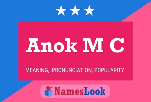 Anok M C Name Poster