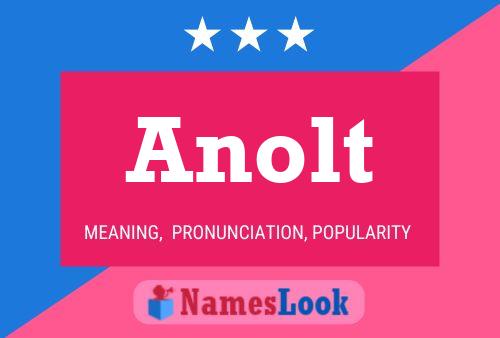 Anolt Name Poster