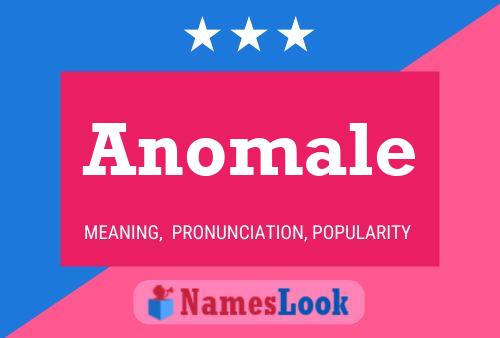 Anomale Name Poster