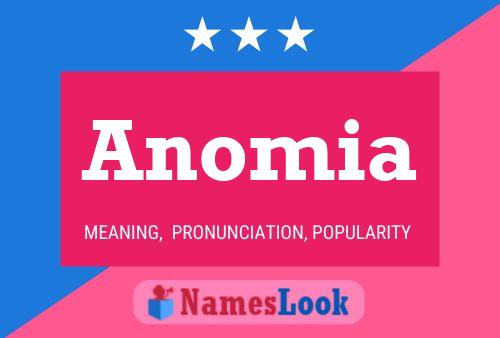 Anomia Name Poster