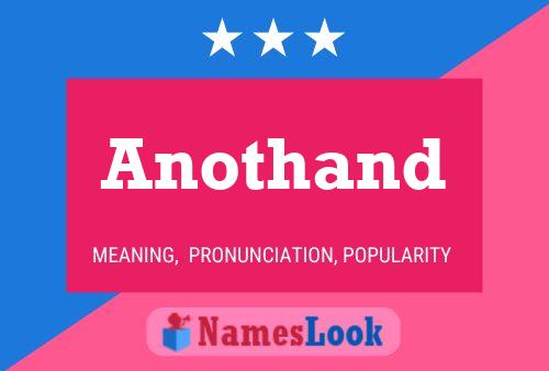 Anothand Name Poster