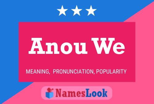 Anou We Name Poster