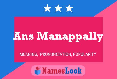 Ans Manappally Name Poster