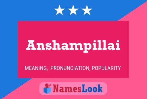 Anshampillai Name Poster