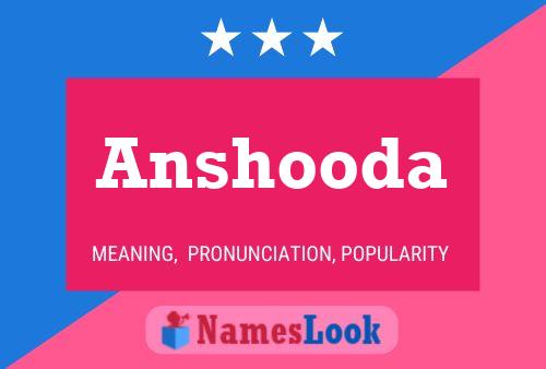 Anshooda Name Poster