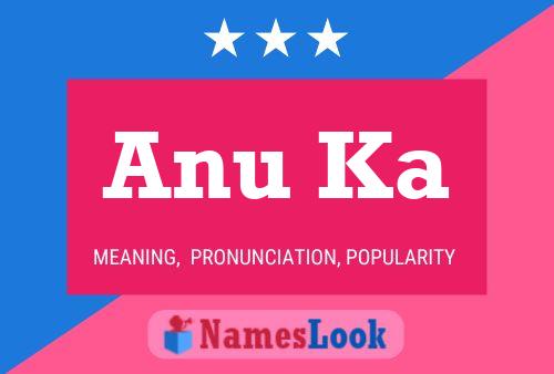 Anu Ka Name Poster