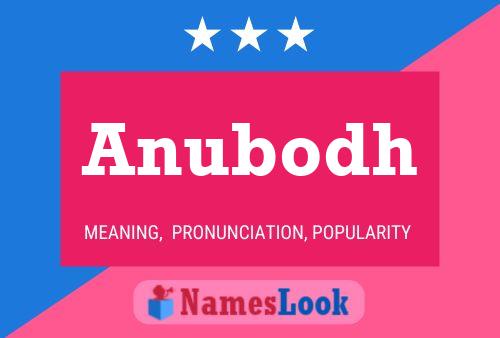 Anubodh Name Poster