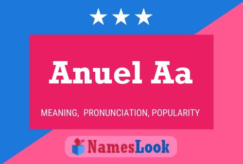 Anuel Aa Name Poster