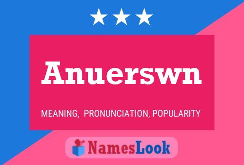 Anuerswn Name Poster