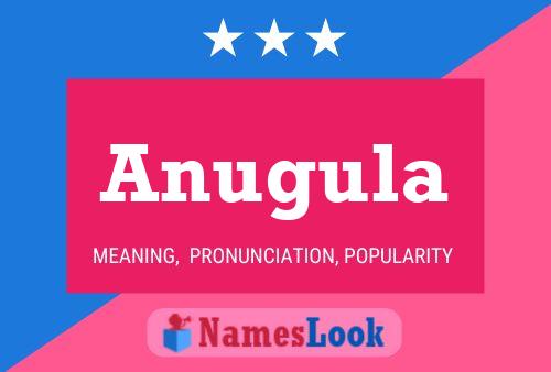 Anugula Name Poster