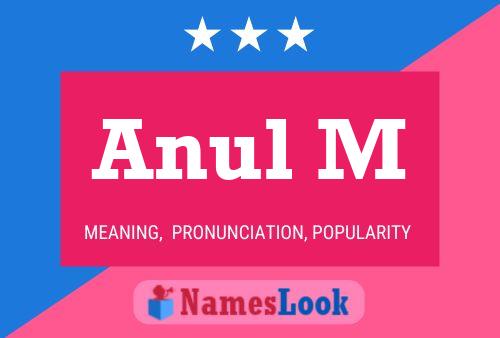 Anul M Name Poster